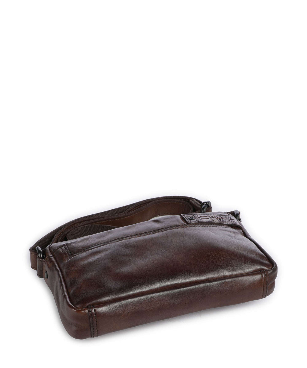 Spikes & Sparrow Apache Hubbert Crossbody bag braun