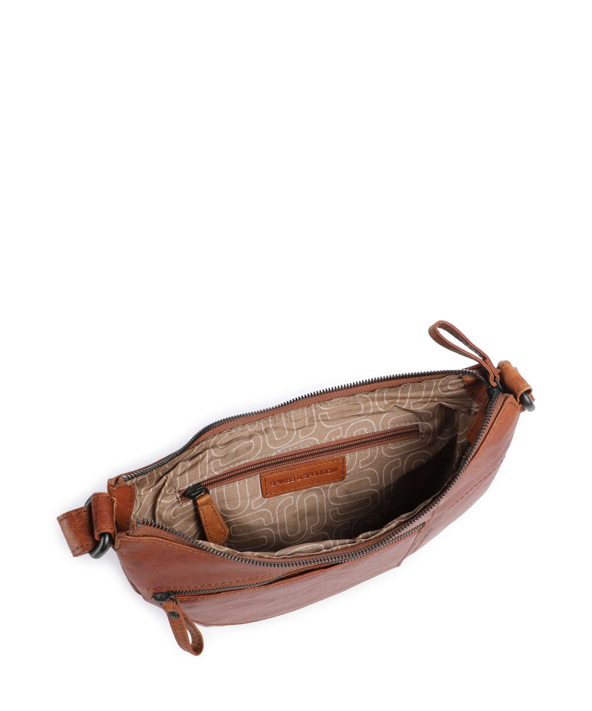 Spikes & Sparrow Bronco Cecelia Crossbody bag brandy
