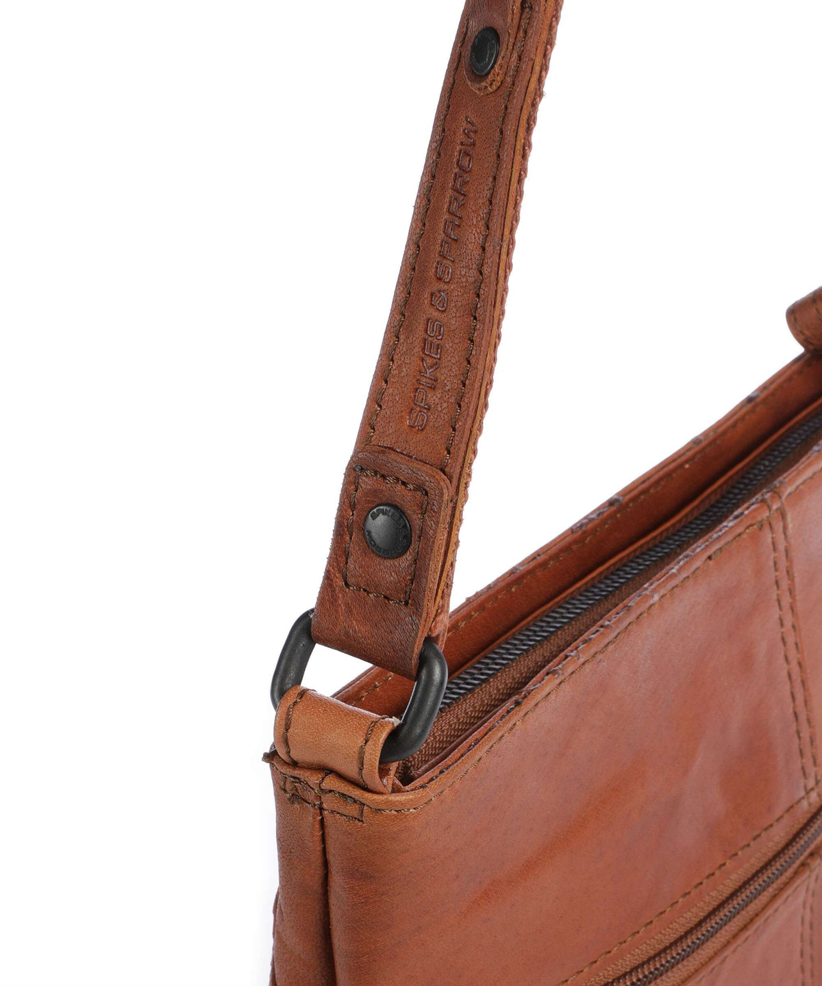 Spikes & Sparrow Bronco Madoline Crossbody bag brandy