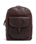 Spikes & Sparrow Bronco May Backpack dark brown