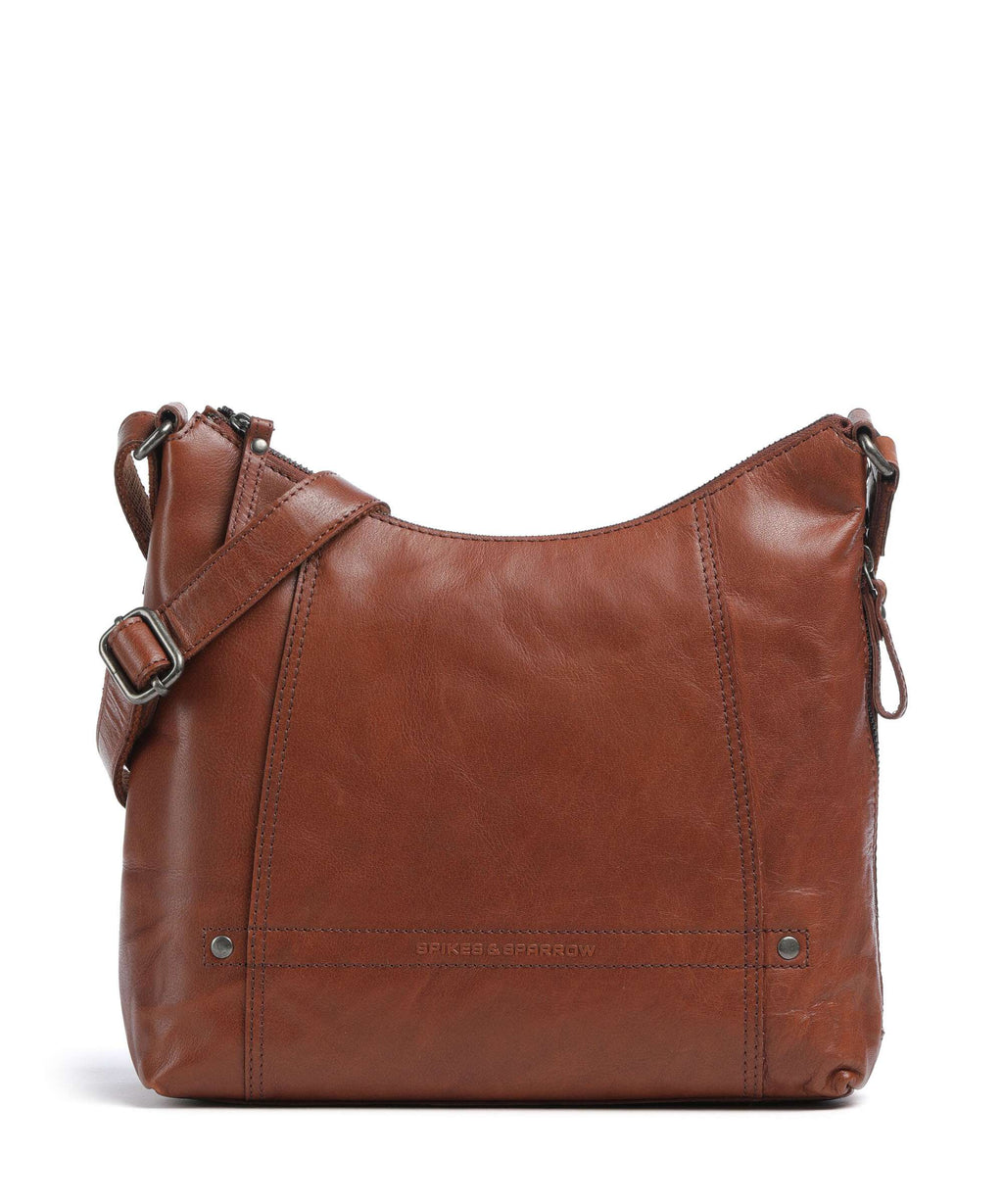 Spikes & Sparrow Bronco Jessyca Crossbody bag brandy