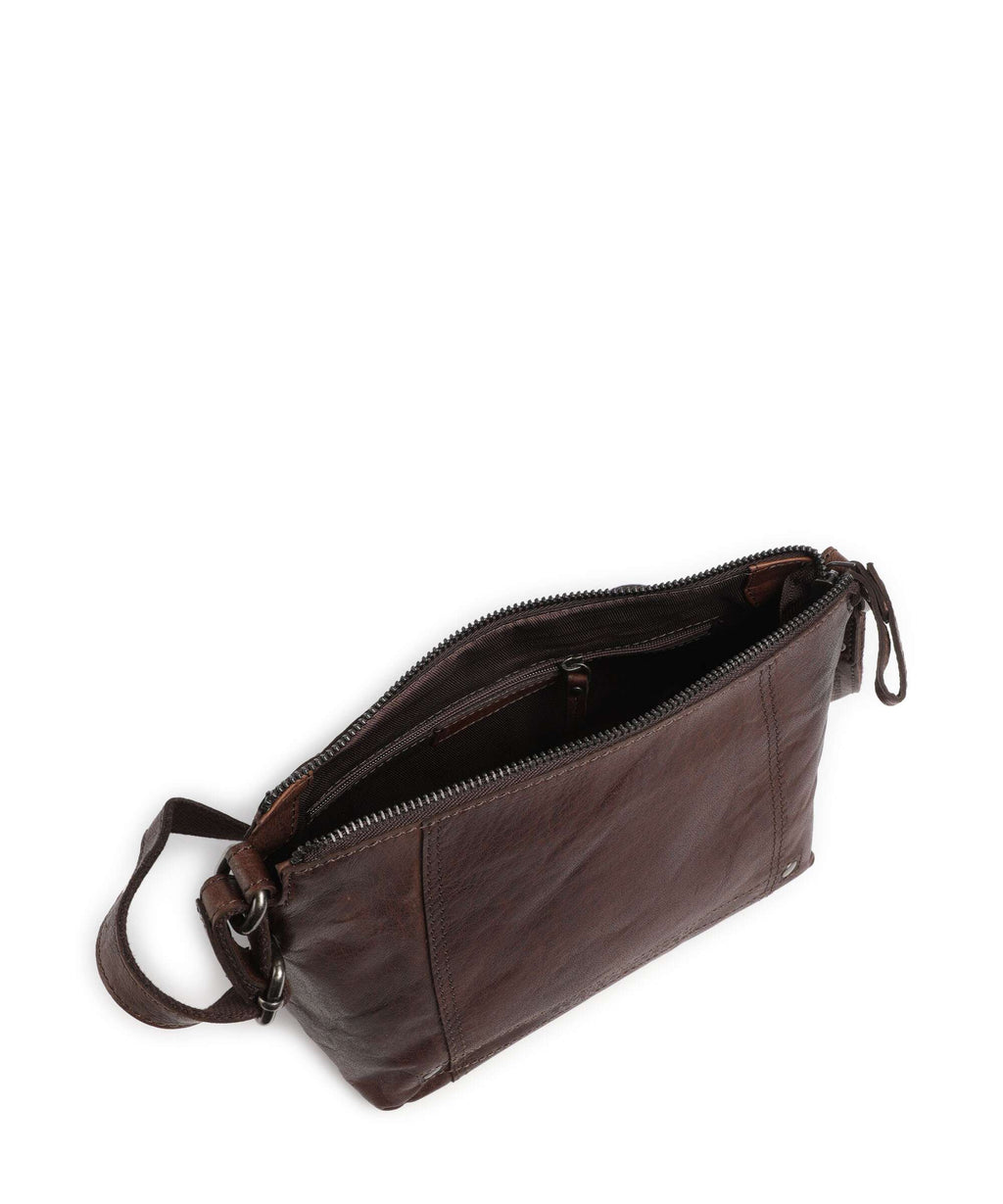 Spikes & Sparrow Bronco Isolde Crossbody bag dark brown