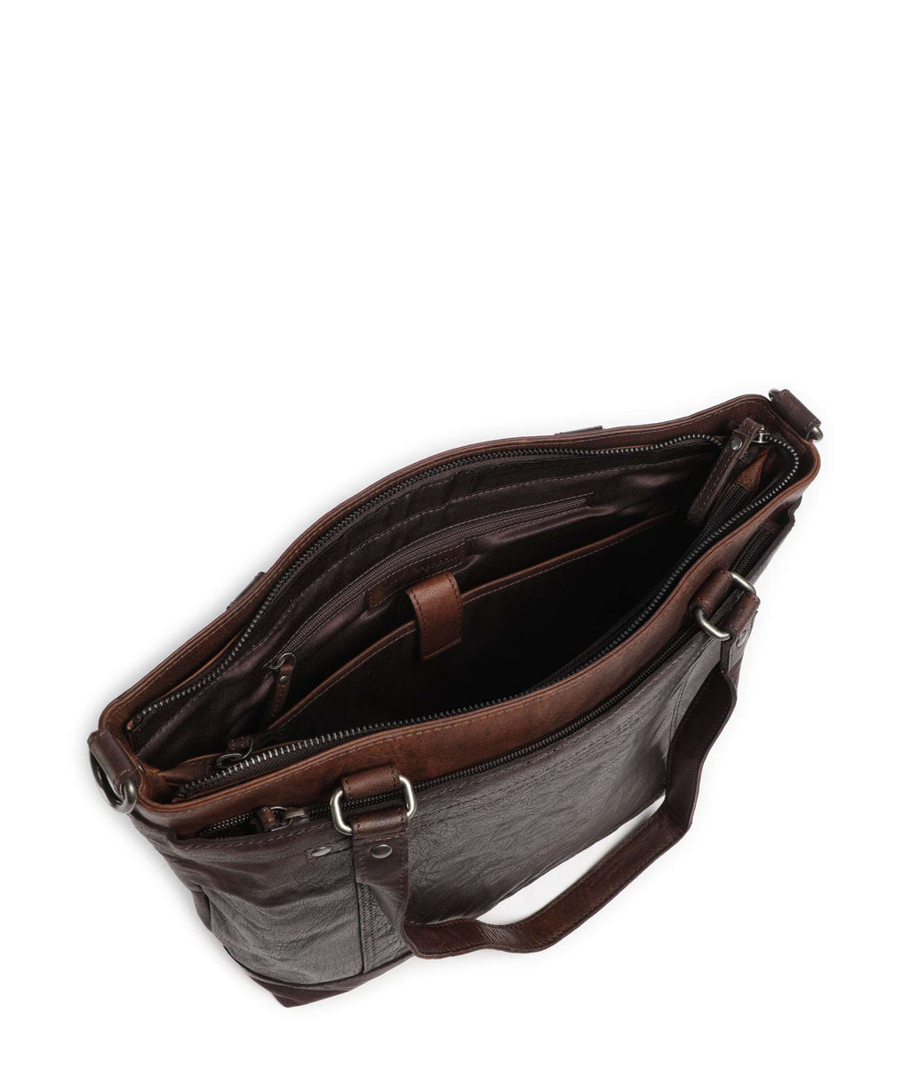Spikes & Sparrow Bronco Rachelle Tote bag dark brown