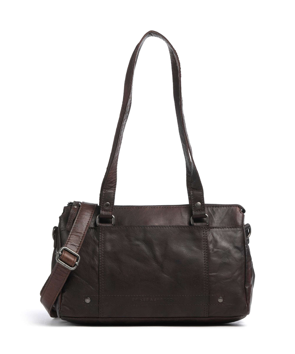 Spikes & Sparrow Bronco Jeannine Shoulder bag dark brown