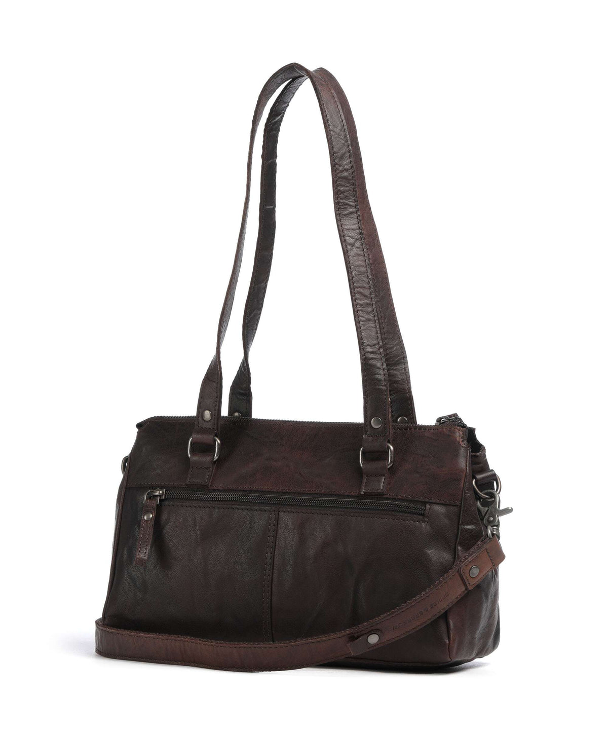 Spikes & Sparrow Bronco Jeannine Shoulder bag dark brown