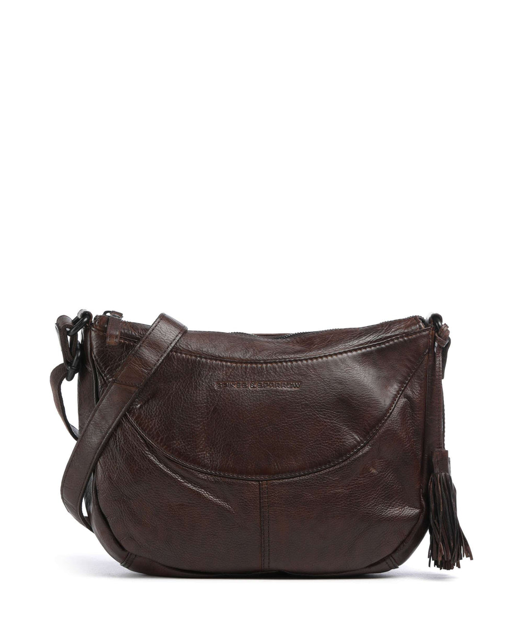 Spikes & Sparrow Apache Elliana Crossbody bag dark brown