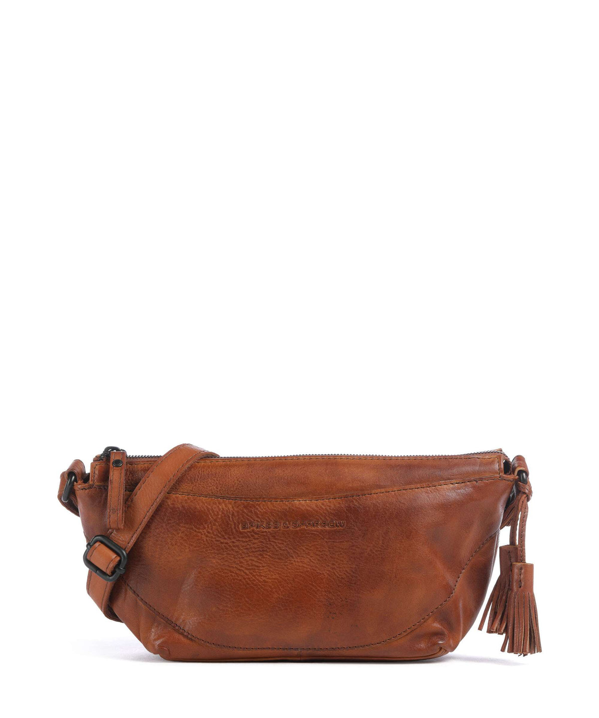 Spikes & Sparrow Apache Piperel Crossbody bag brandy