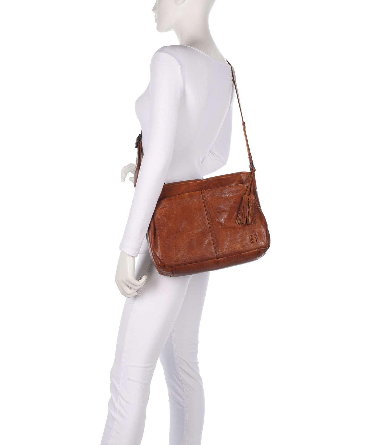 Spikes & Sparrow Apache Charmayne Shoulder bag brandy