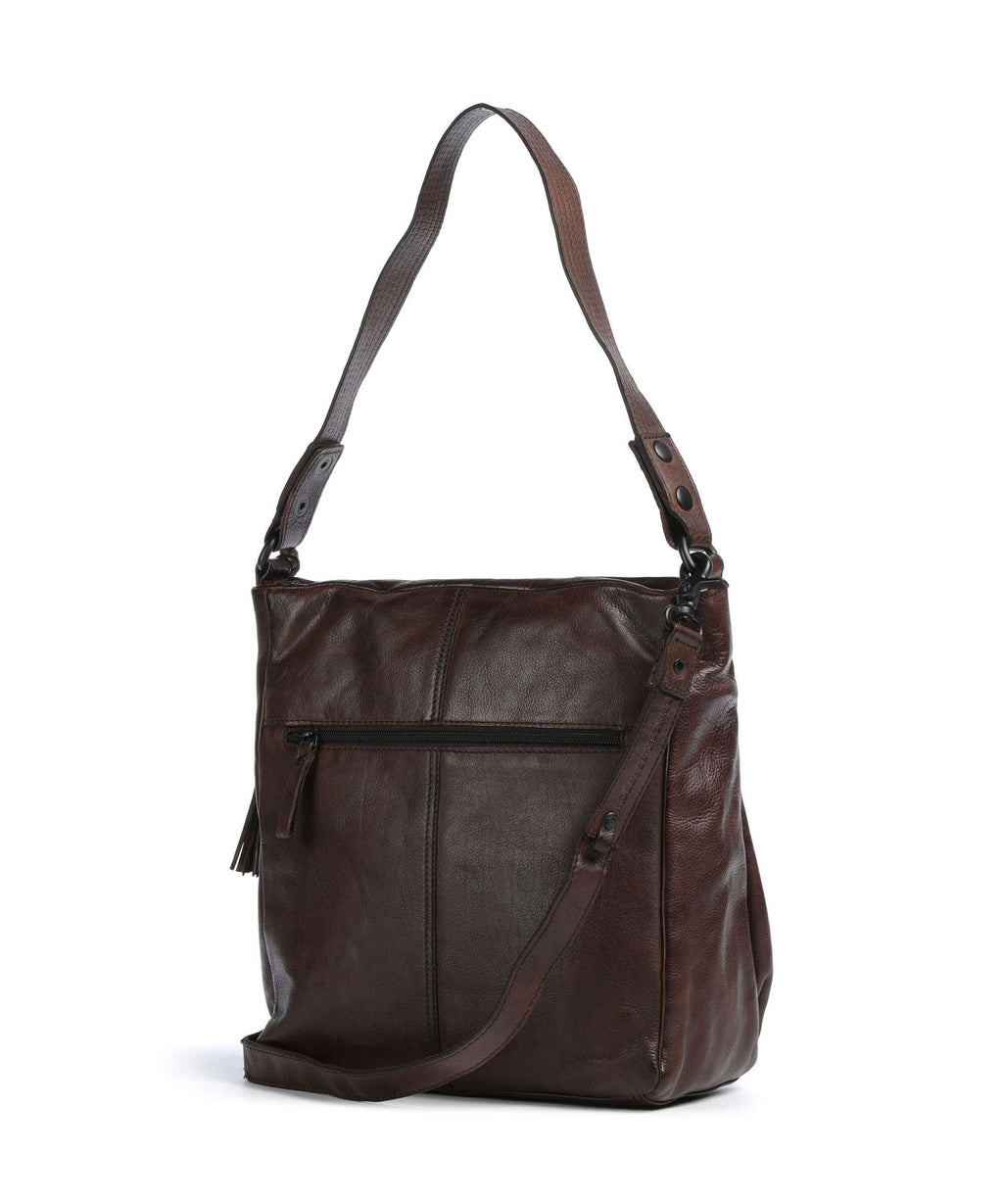 Spikes & Sparrow Apache Saar Shoulder bag dark brown