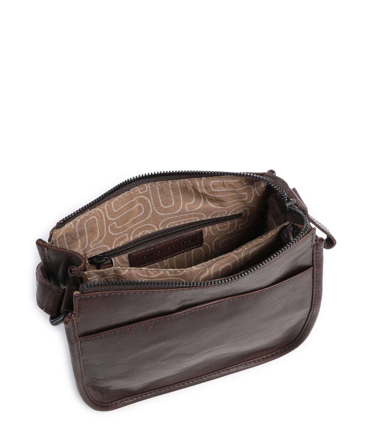 Spikes & Sparrow Bronco Joy Crossbody bag dark brown