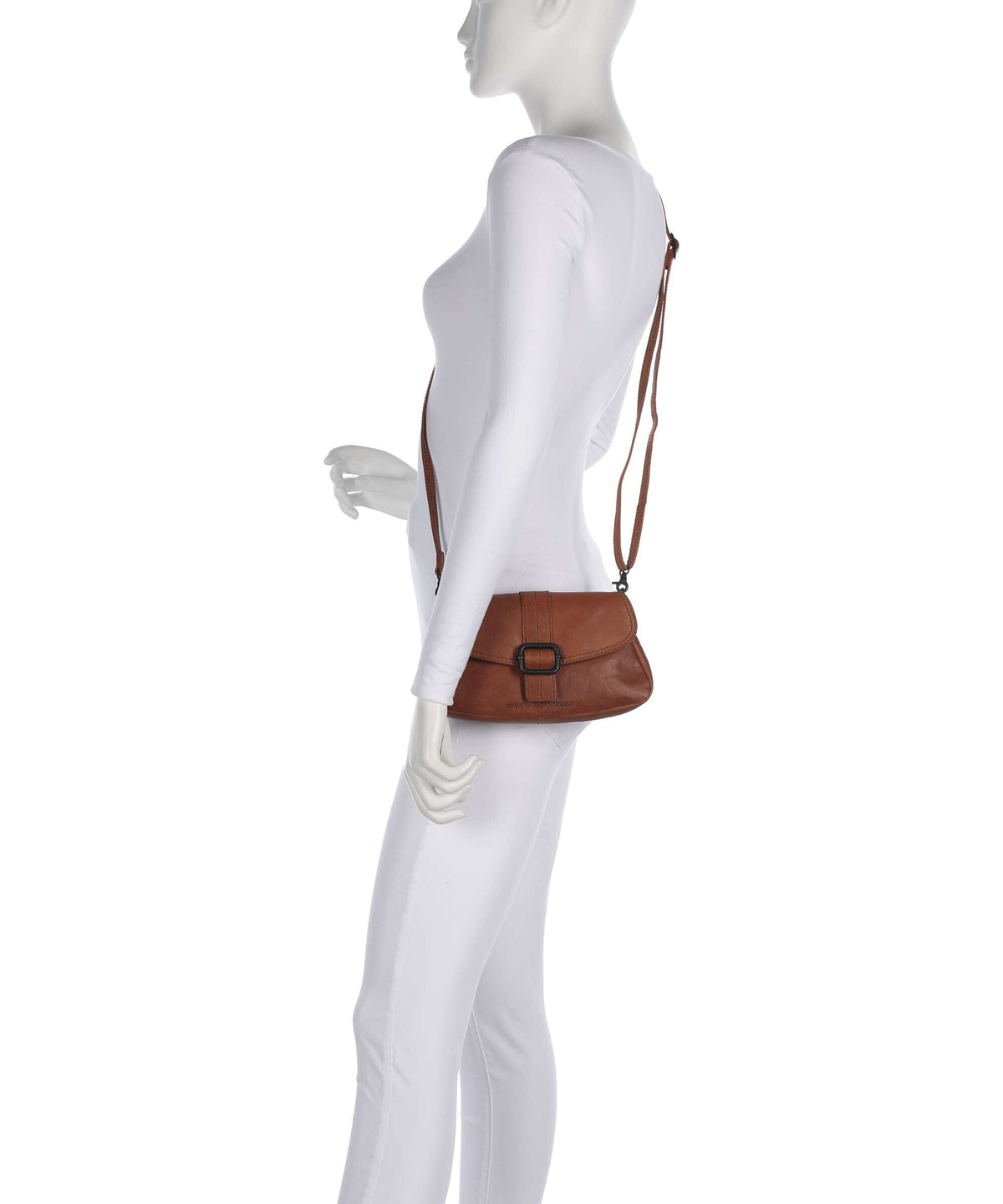 Spikes & Sparrow Bronco Sylvie Crossbody bag brandy