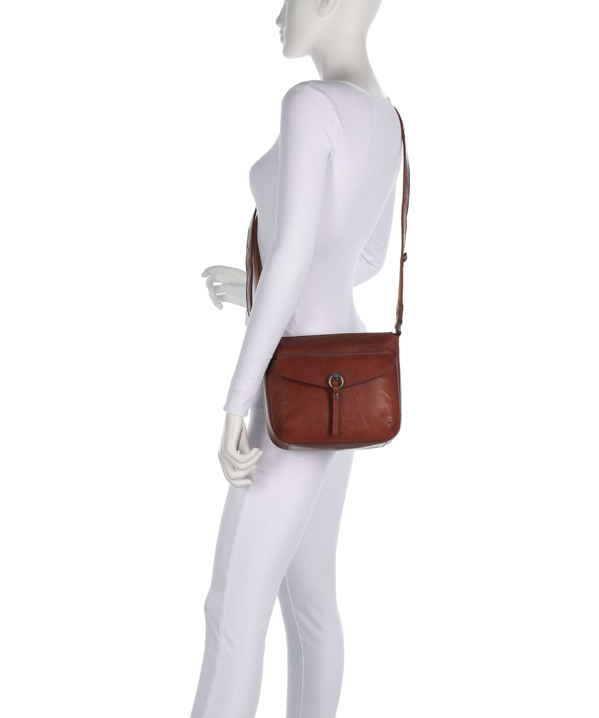 Spikes & Sparrow Bronco Jinthe Crossbody bag brandy
