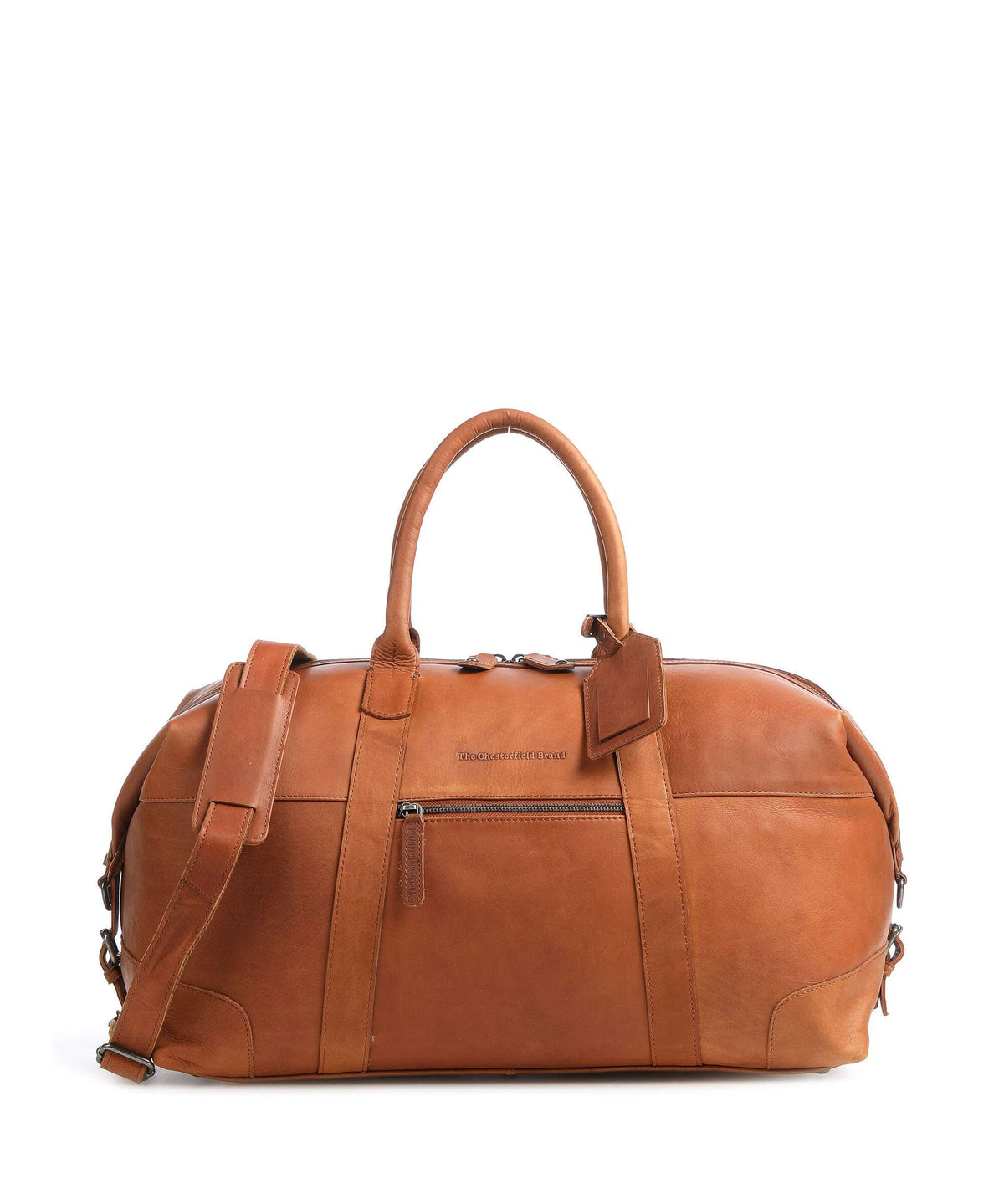 The Chesterfield Brand Portsmouth Weekend bag cognac