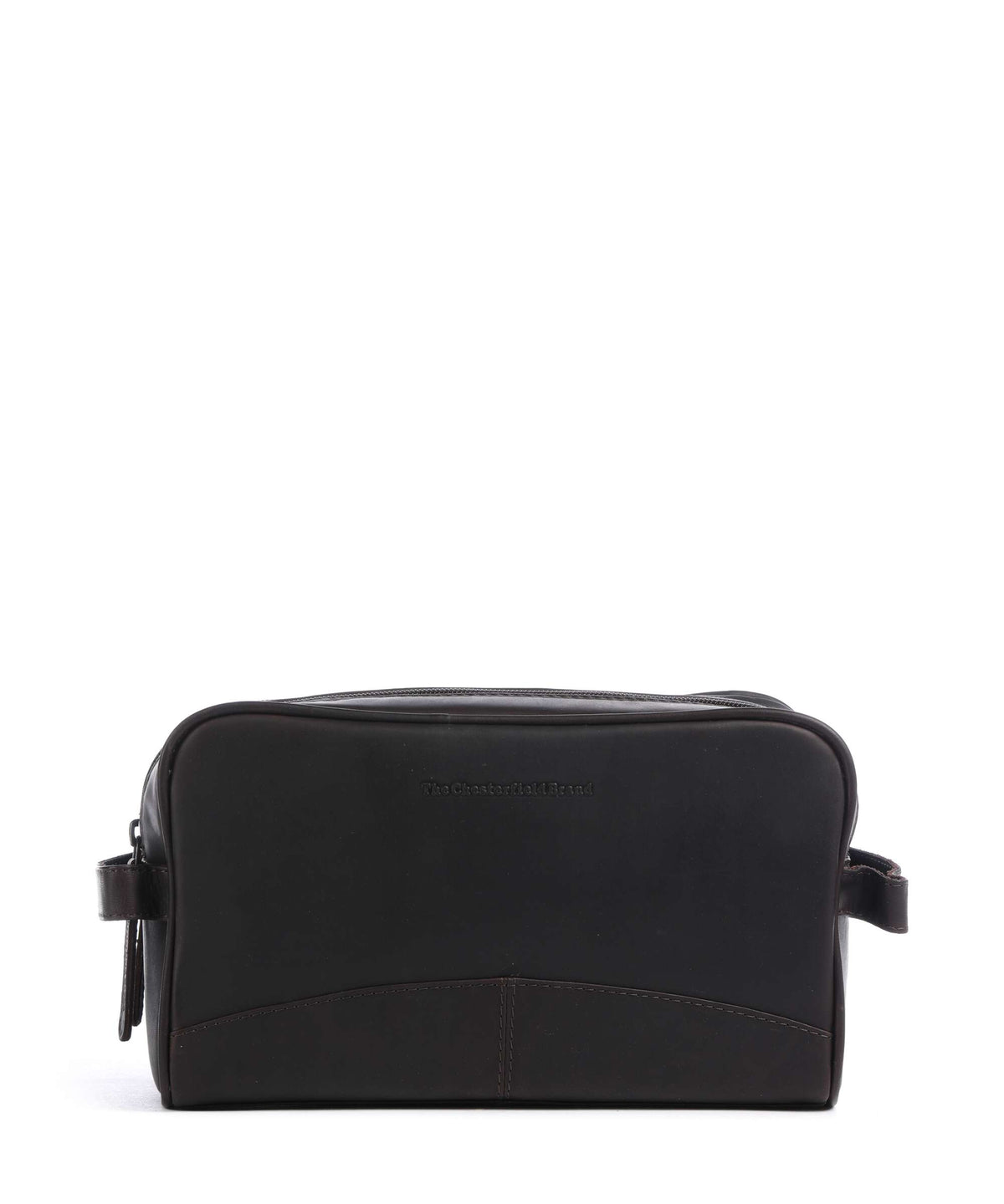 The Chesterfield Brand Wax Pull Up Cow Stacey Toiletry bag brown