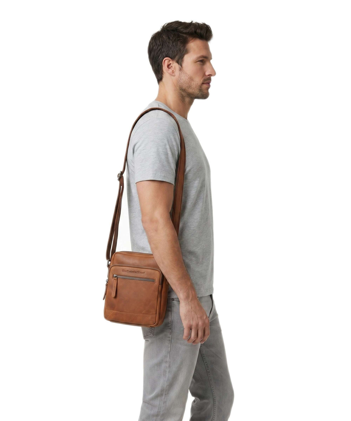 The Chesterfield Brand Birmingham Crossbody bag cognac
