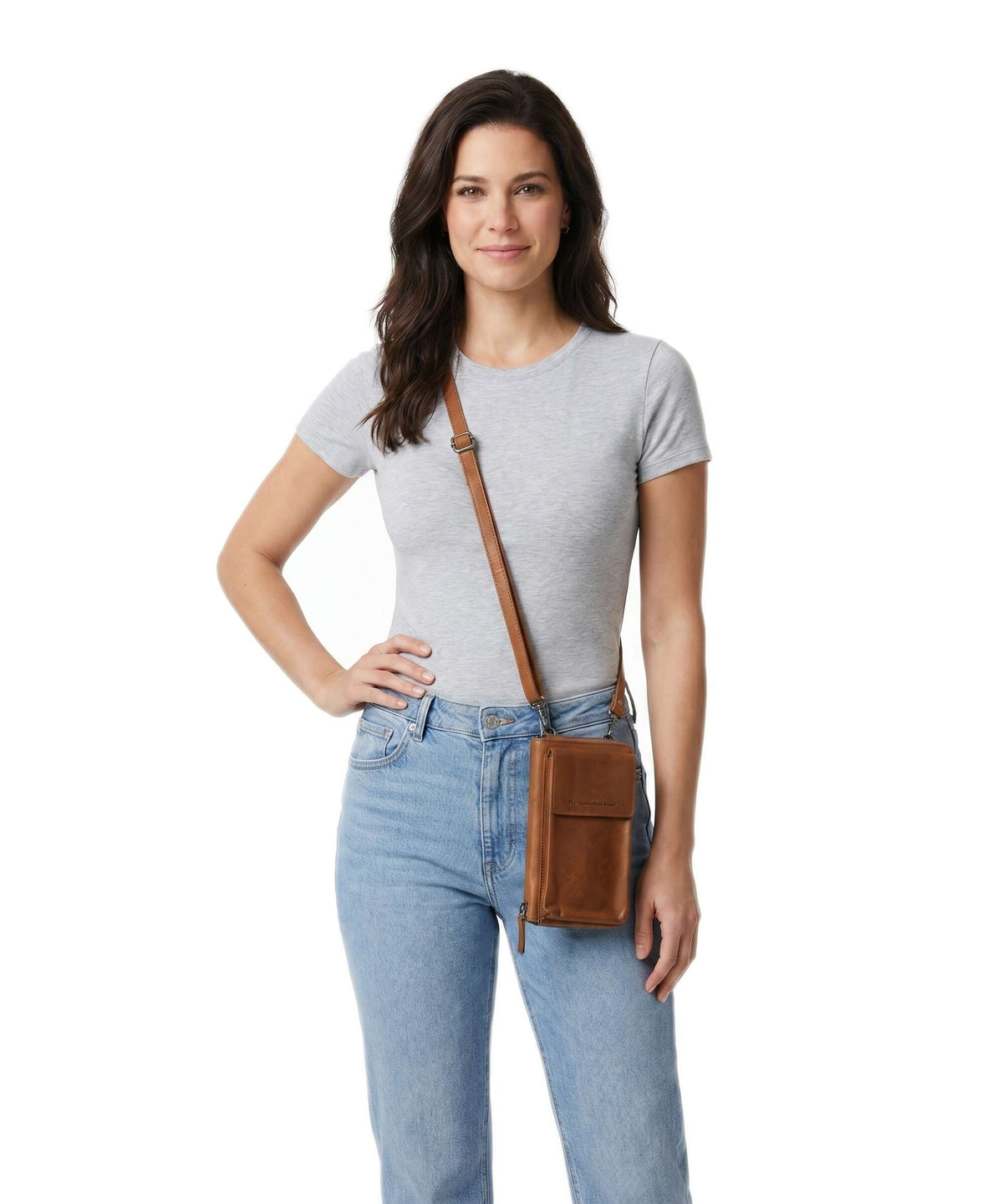 The Chesterfield Brand Malaga Phone bag cognac