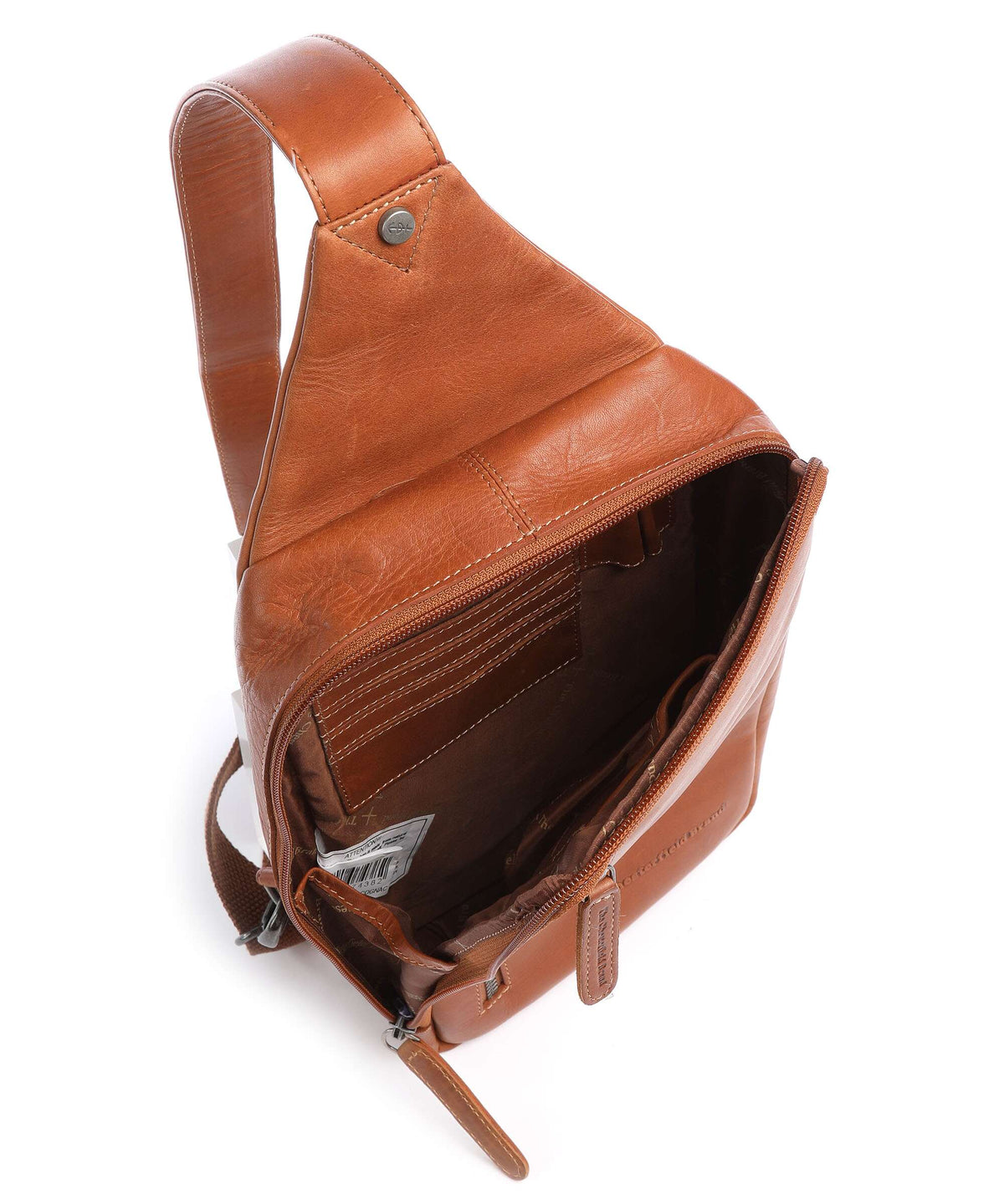 The Chesterfield Brand Rotterdam Sling bag cognac