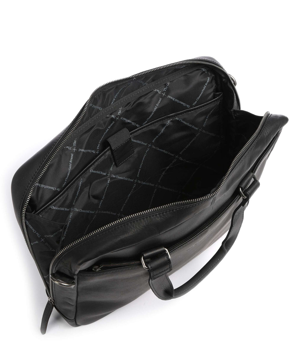 The Chesterfield Brand Manhattan Briefcase black