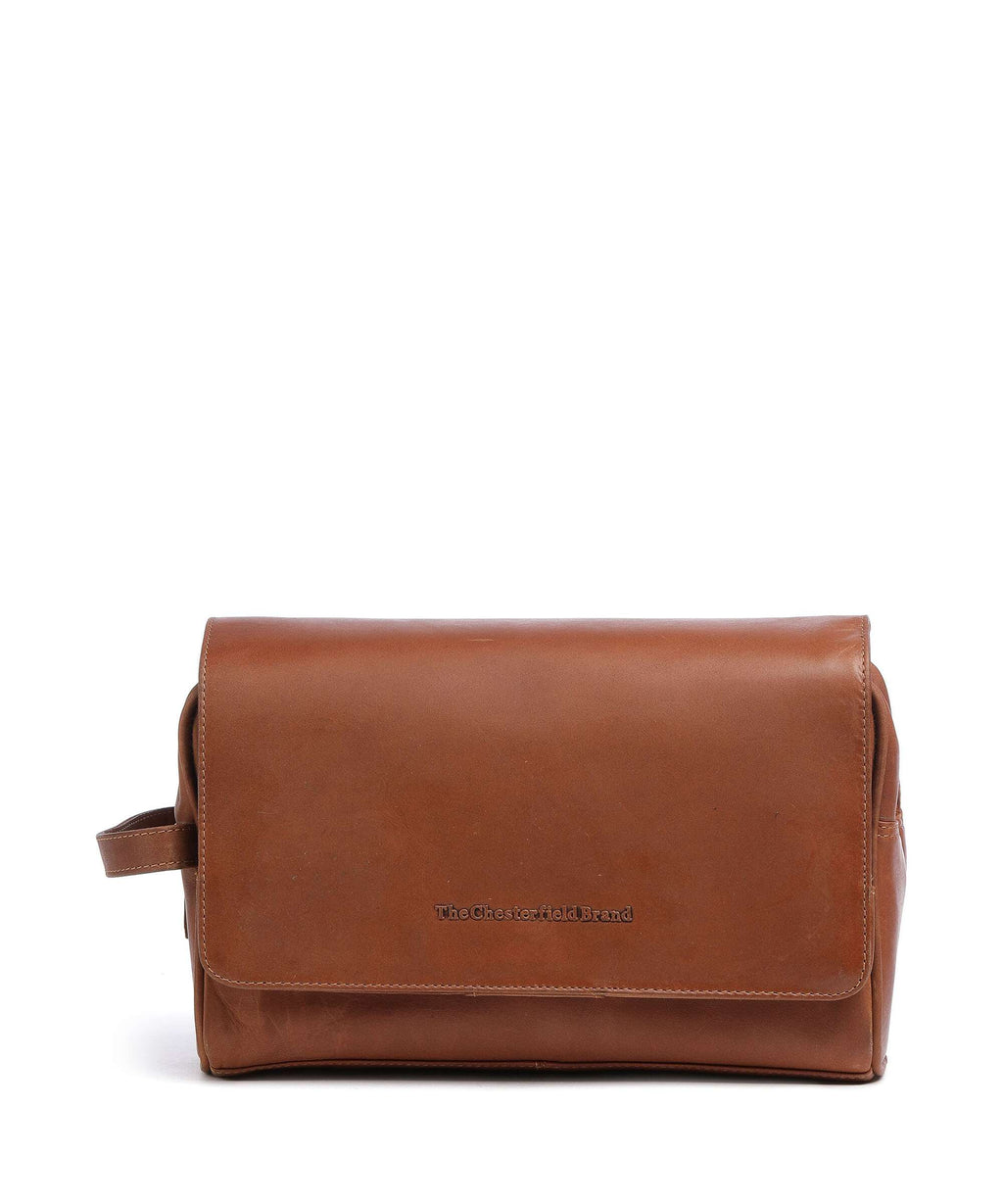The Chesterfield Brand Rosario Toiletry bag cognac