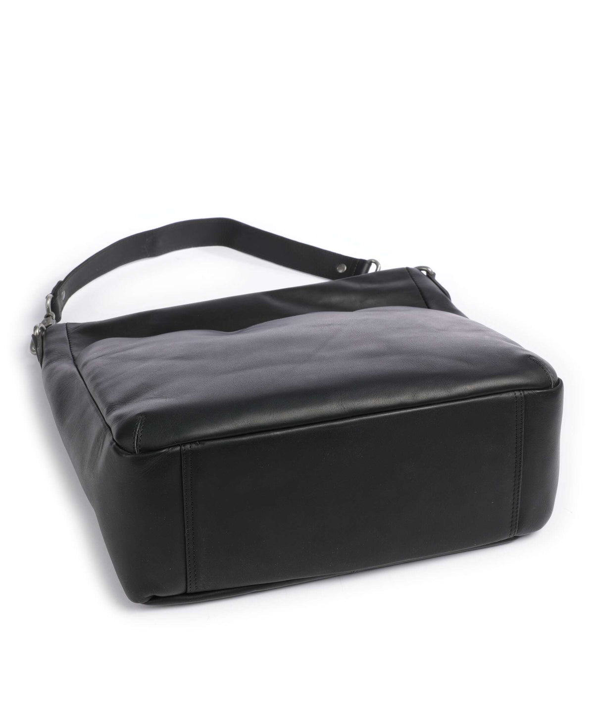 The Chesterfield Brand Wax Pull Up Cow Regina Hobo bag black