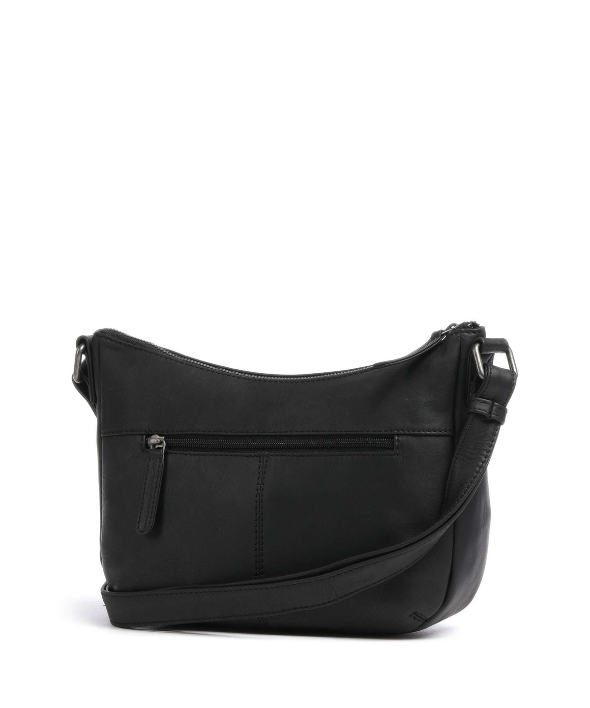 The Chesterfield Brand Wax Pull Up Cow Henderson Crossbody bag black
