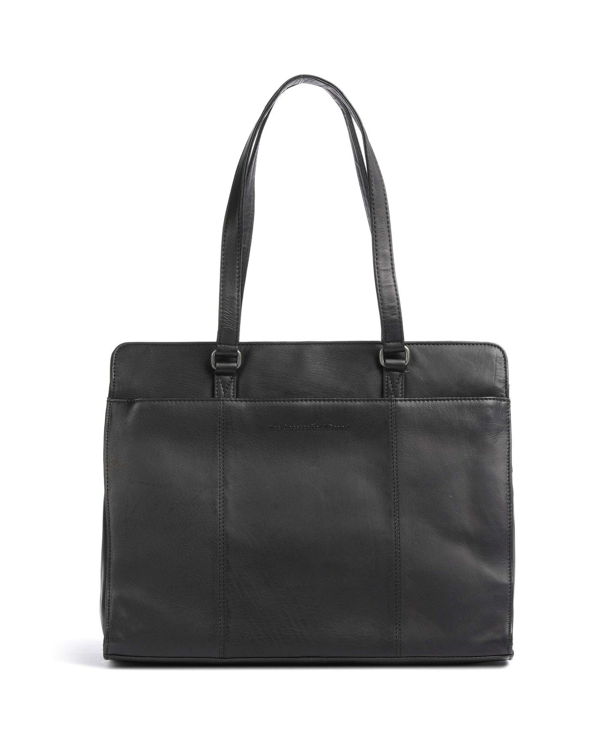 The Chesterfield Brand Wax Pull Up Cow Fidenza Tote bag black