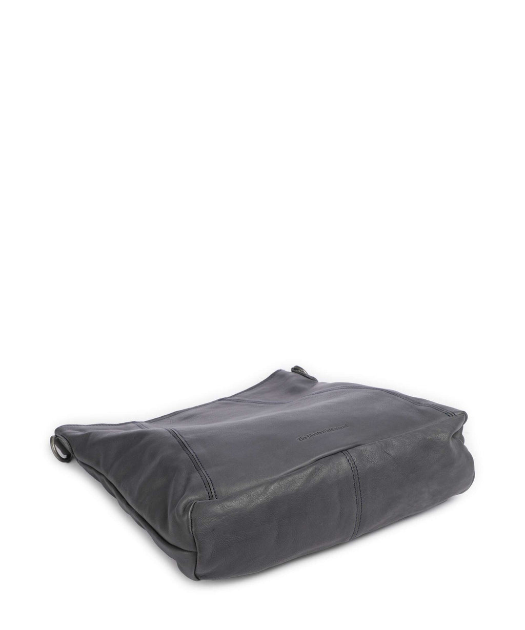 The Chesterfield Brand Washed Waxed Cow Sintra Hobo bag navy