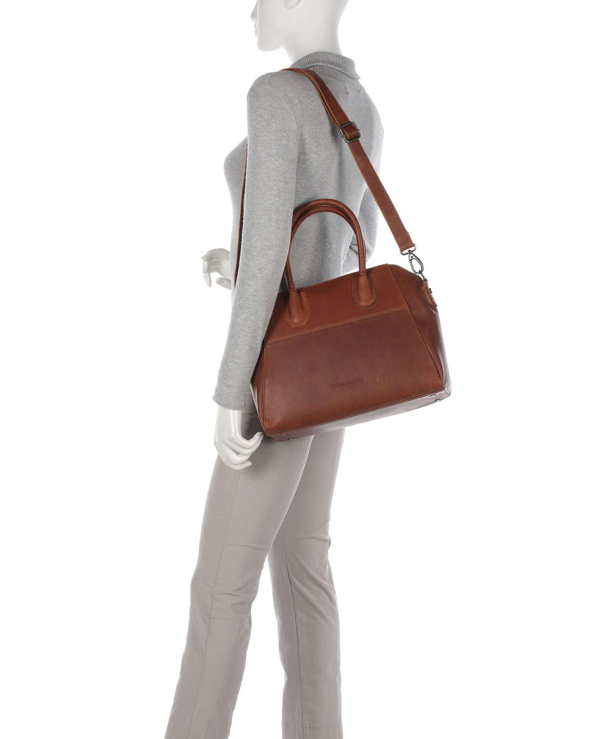 The Chesterfield Brand Marsala Handbag cognac