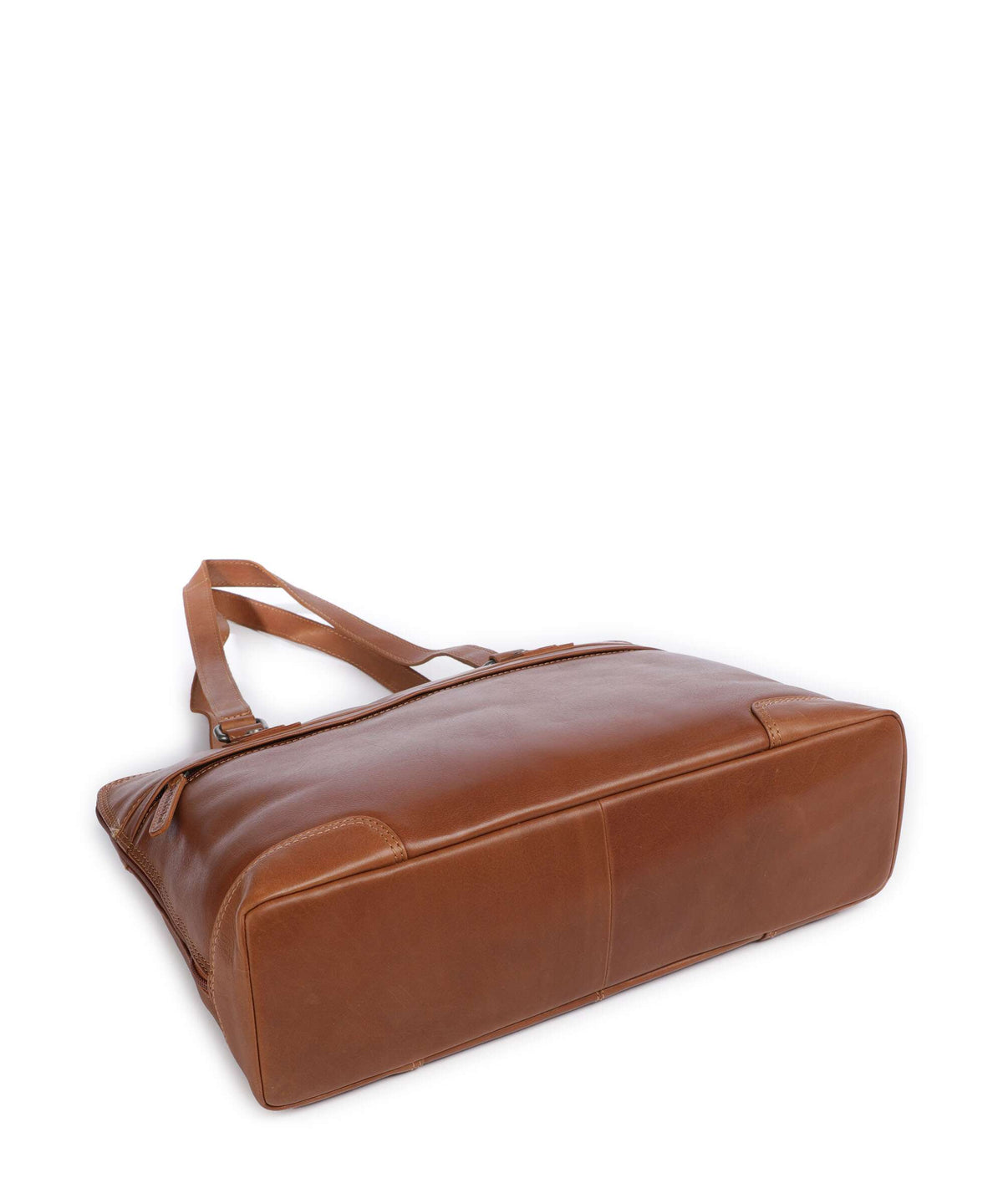 The Chesterfield Brand Wax Pull Up Cow Branson Shoulder bag cognac