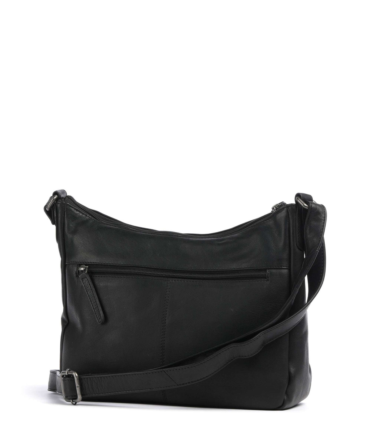 The Chesterfield Brand Wax Pull Up Cow Loraine Crossbody bag black