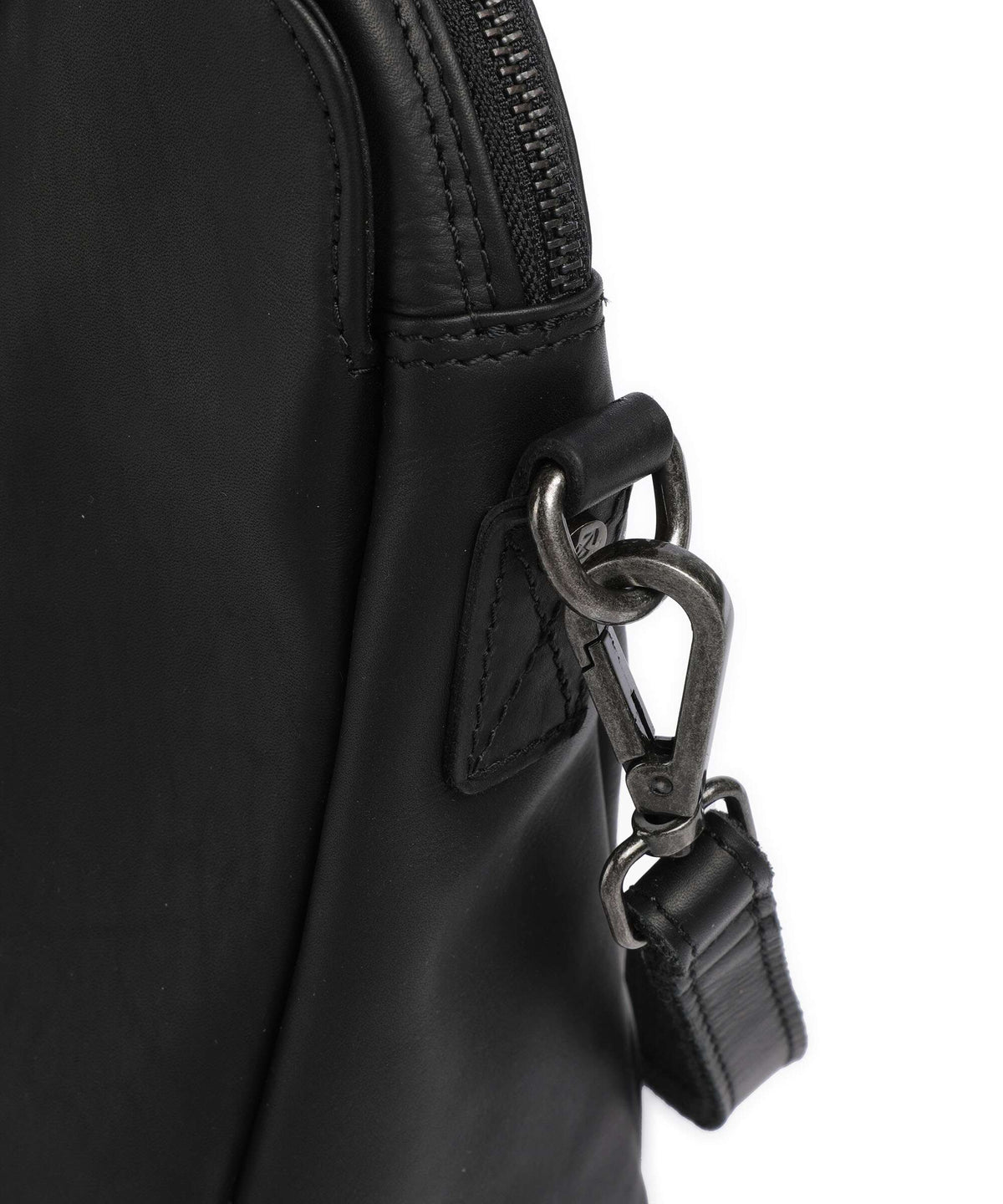 The Chesterfield Brand Wax Pull Up Cow Pretoria Shoulder bag black