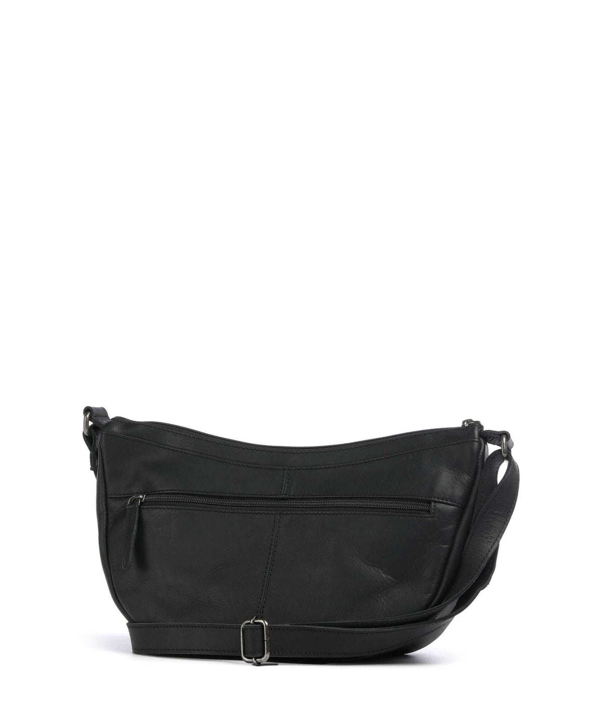 The Chesterfield Brand Wax Pull Up Cow Piemonte Crossbody bag black