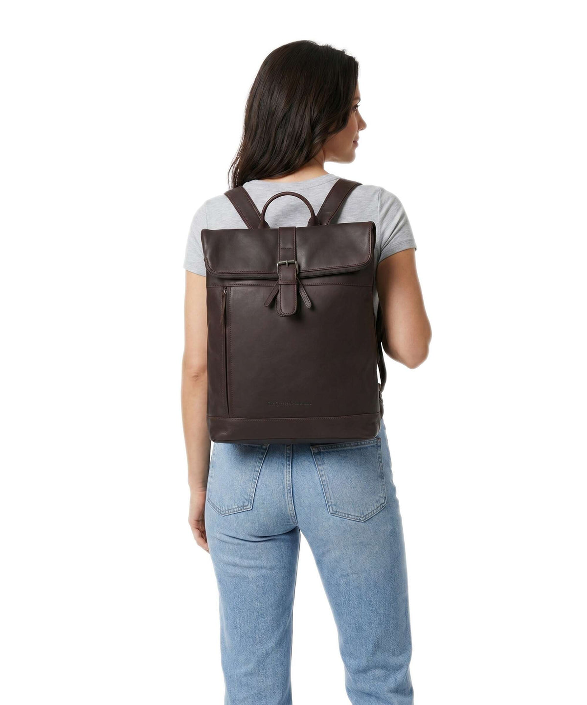 The Chesterfield Brand Wax Pull Up Cow Larsson Backpack brown