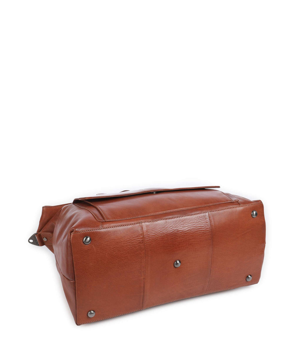 The Chesterfield Brand Novum Lazio Weekend bag cognac