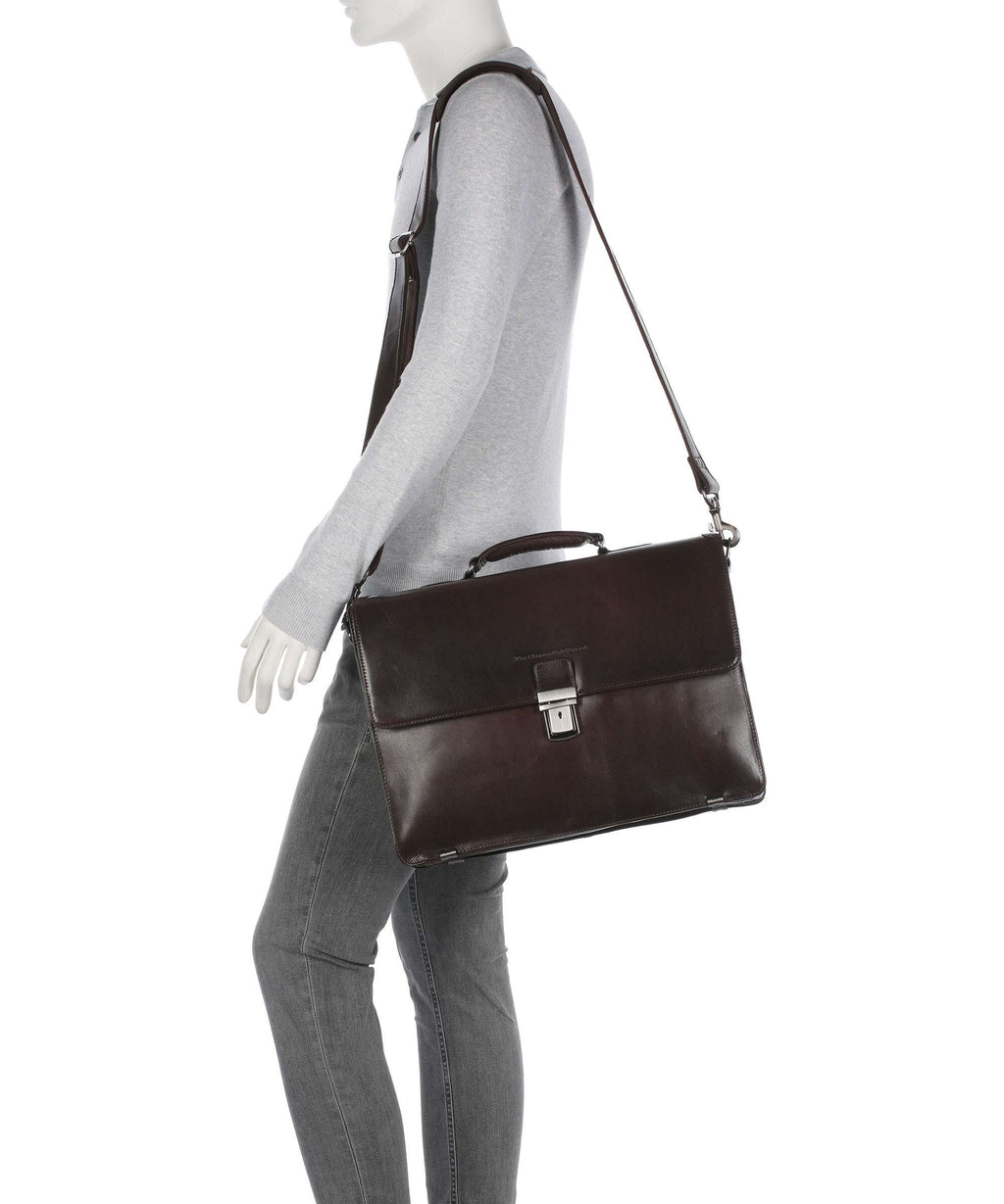The Chesterfield Brand Novum Salvatore Briefcase brown