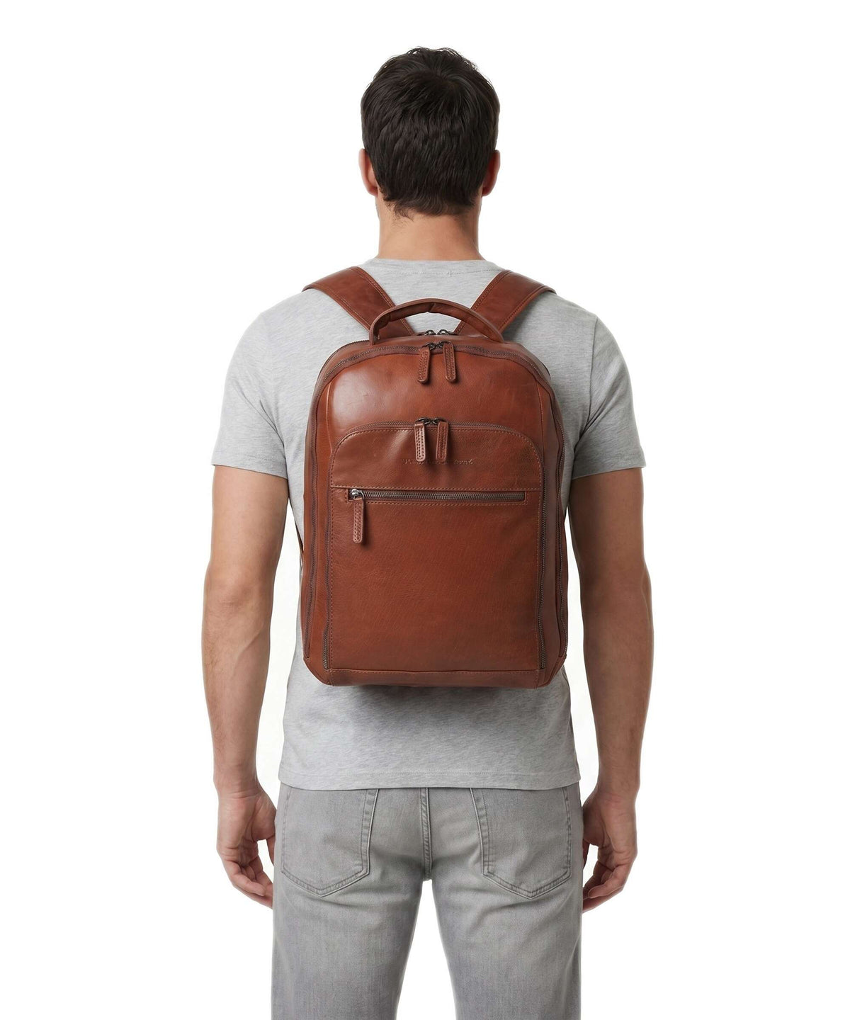 The Chesterfield Brand Novum Maggiore Backpack cognac