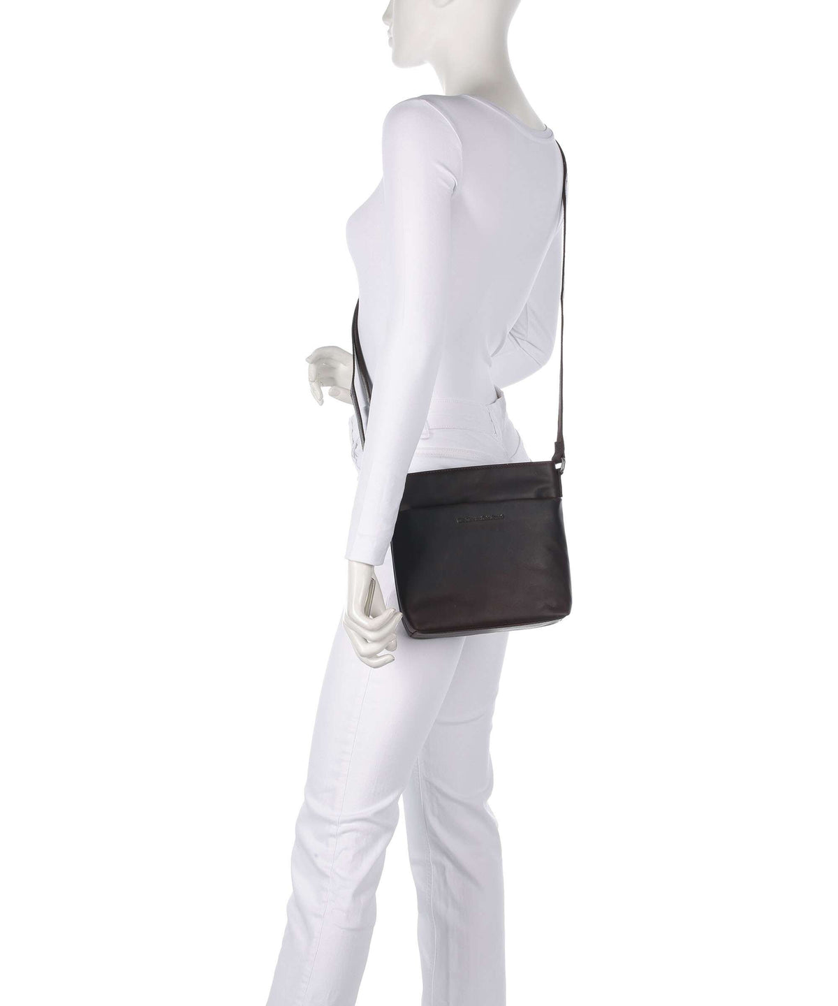 The Chesterfield Brand Wax Pull Up Cow Navene Crossbody bag brown