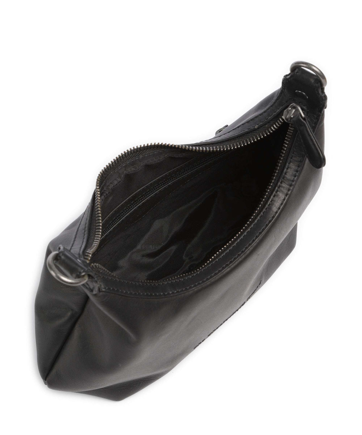 The Chesterfield Brand Wax Pull Up Cow Nancy Shoulder bag black