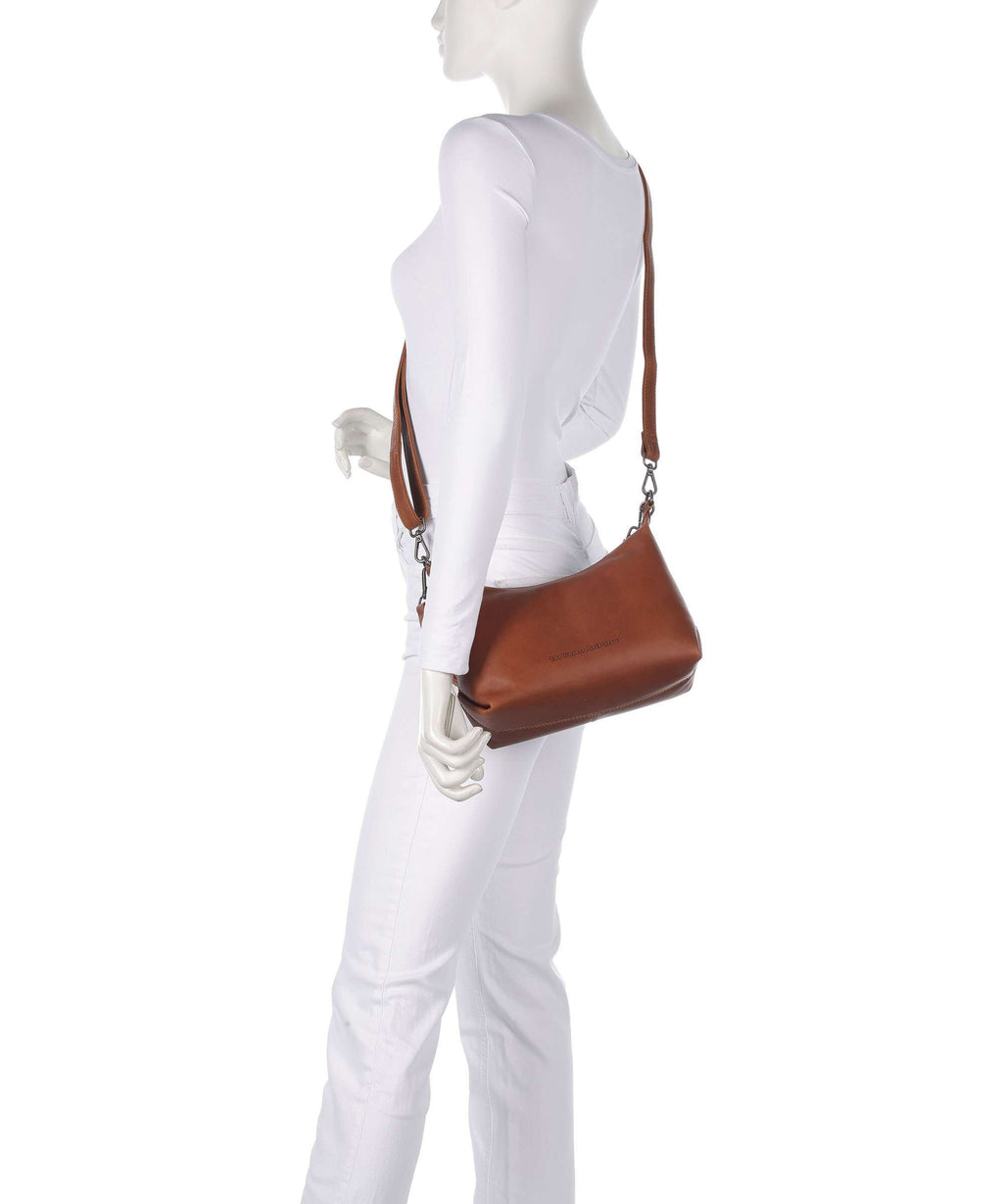 The Chesterfield Brand Wax Pull Up Cow Christie Shoulder bag cognac