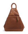 The Chesterfield Brand Wax Pull Up Cow Howard Backpack cognac