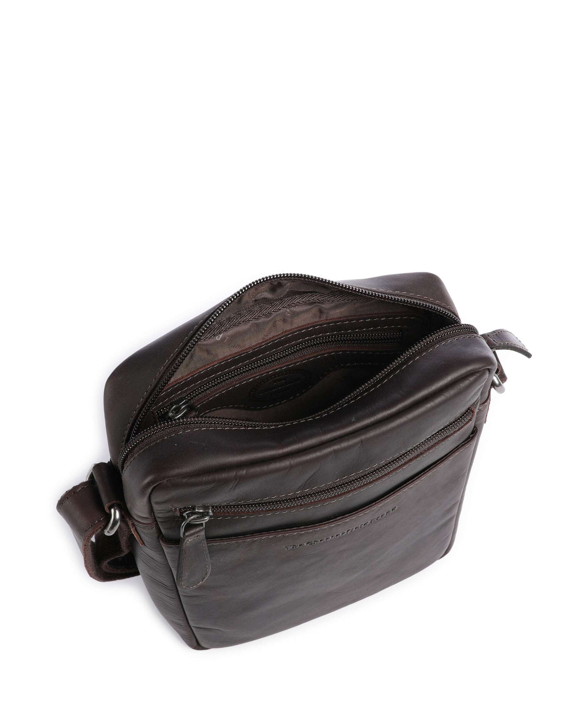 The Chesterfield Brand Wax Pull Up Cow Laveno Crossbody bag brown