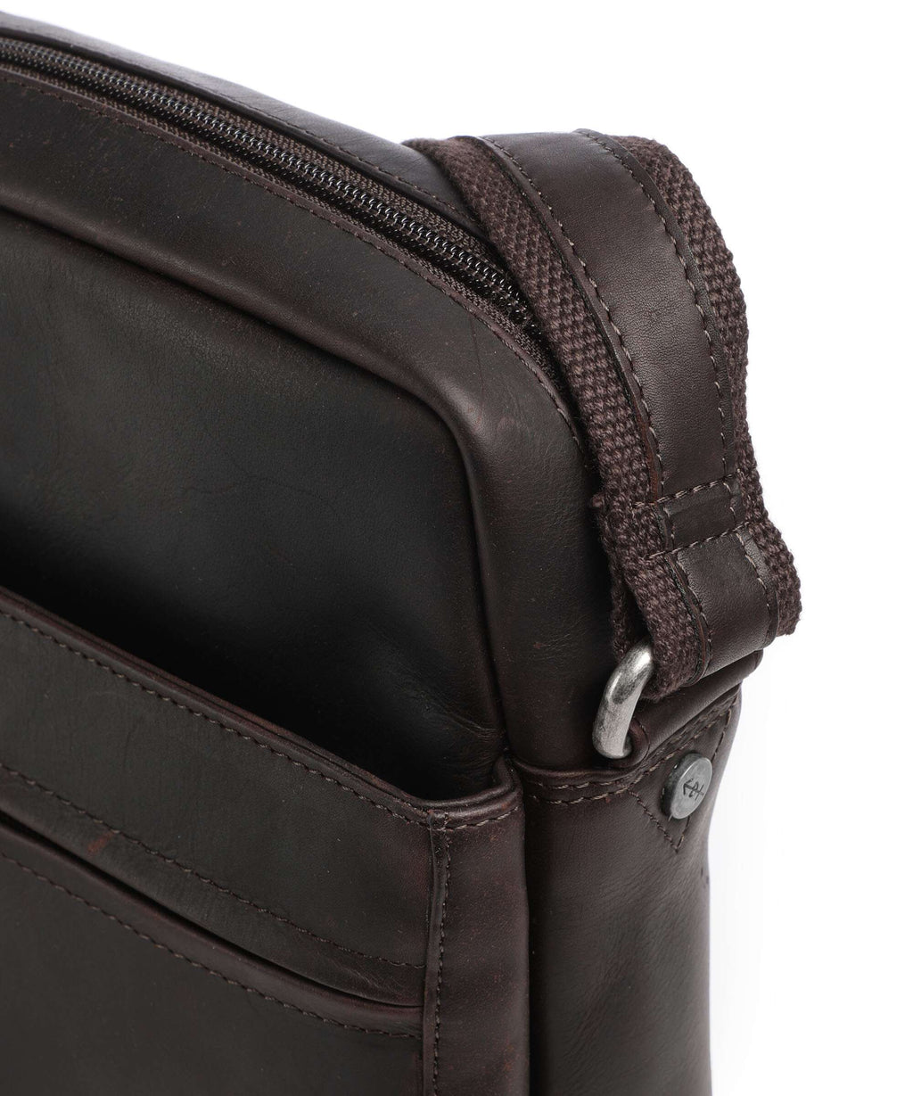The Chesterfield Brand Wax Pull Up Cow Anzora Crossbody bag brown