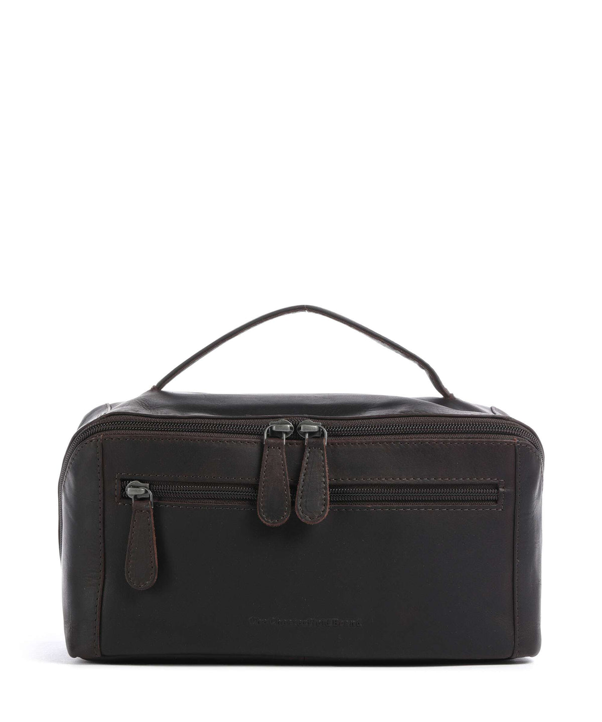The Chesterfield Brand Wax Pull Up Cow Elmia Toiletry bag brown