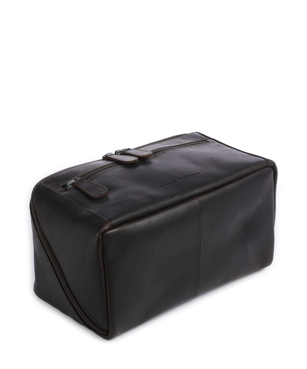 The Chesterfield Brand Wax Pull Up Cow Elmia Toiletry bag brown
