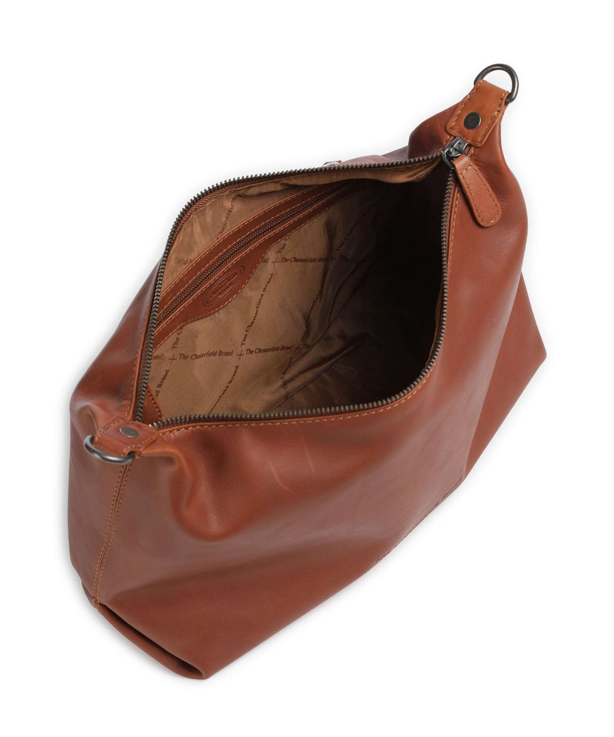 The Chesterfield Brand Wax Pull Up Cow Skara Hobo bag cognac