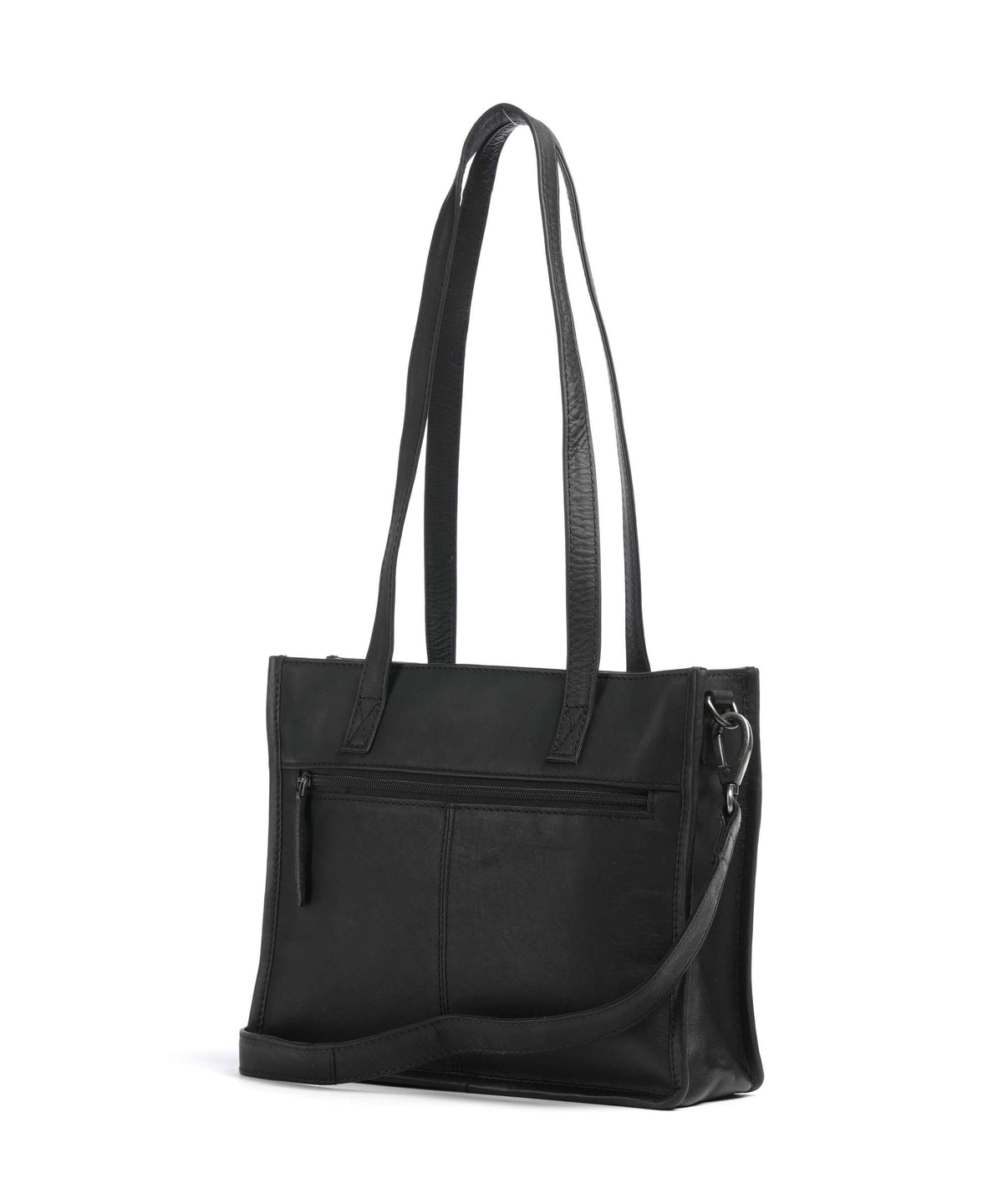 The Chesterfield Brand Wax Pull Up Cow Estella Tote bag black