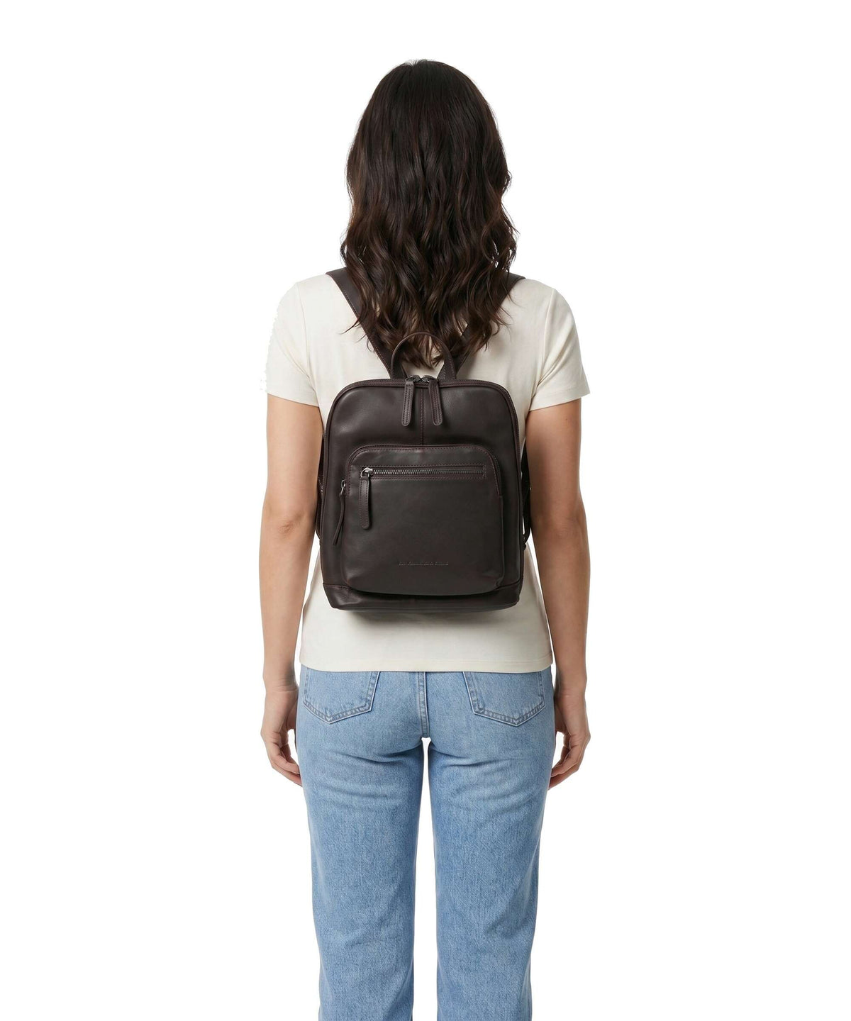 The Chesterfield Brand Wax Pull Up Cow Floran Backpack brown