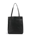 The Chesterfield Brand Wax Pull Up Cow Solvia Tote bag black