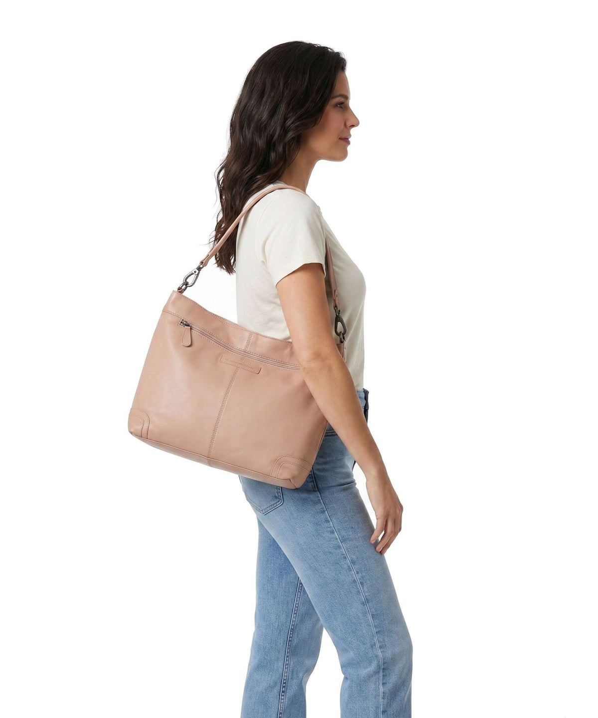 The Chesterfield Brand Serene Astero Hobo bag vintage rose