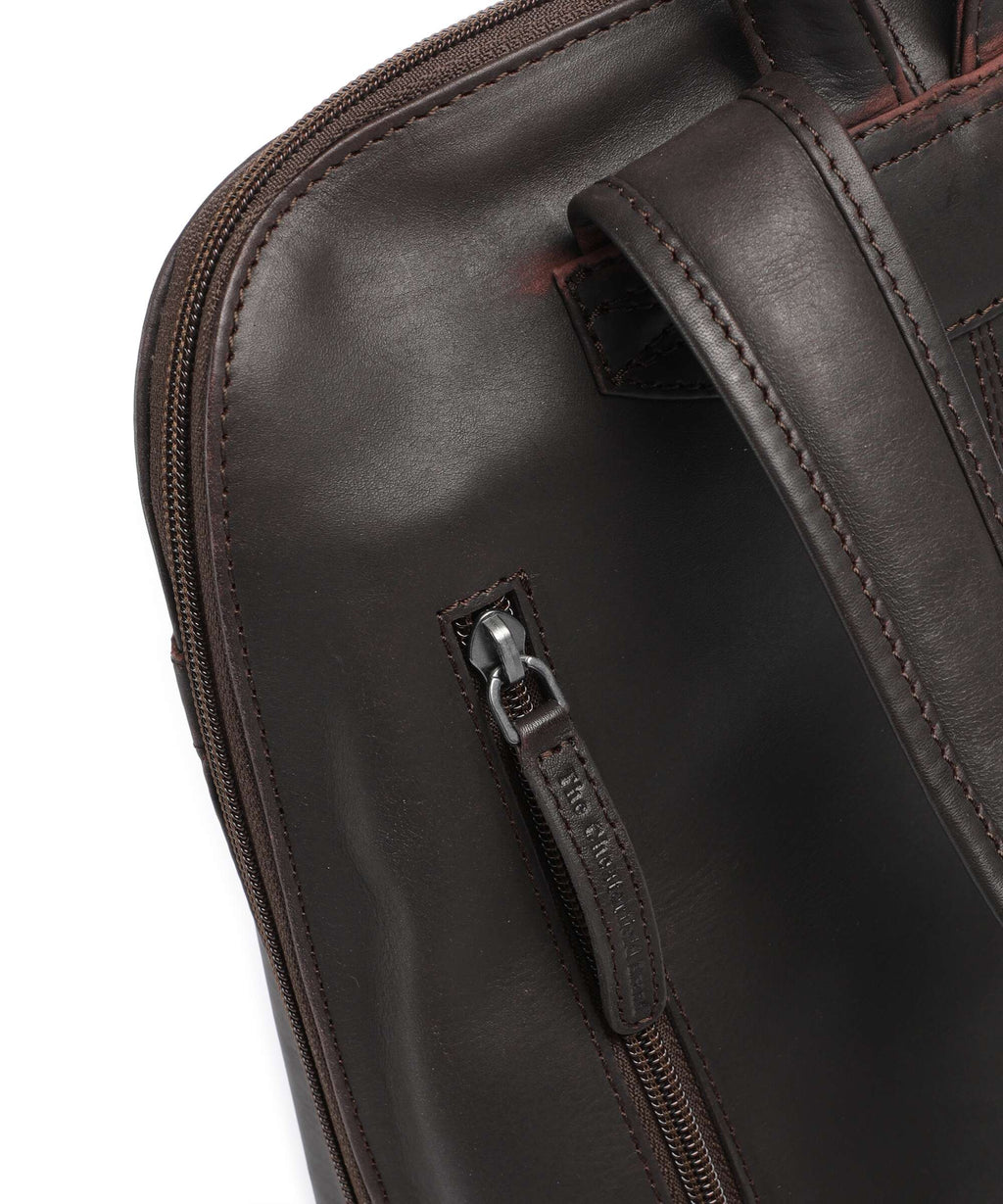 The Chesterfield Brand Wax Pull Up Cow Tigris Backpack brown